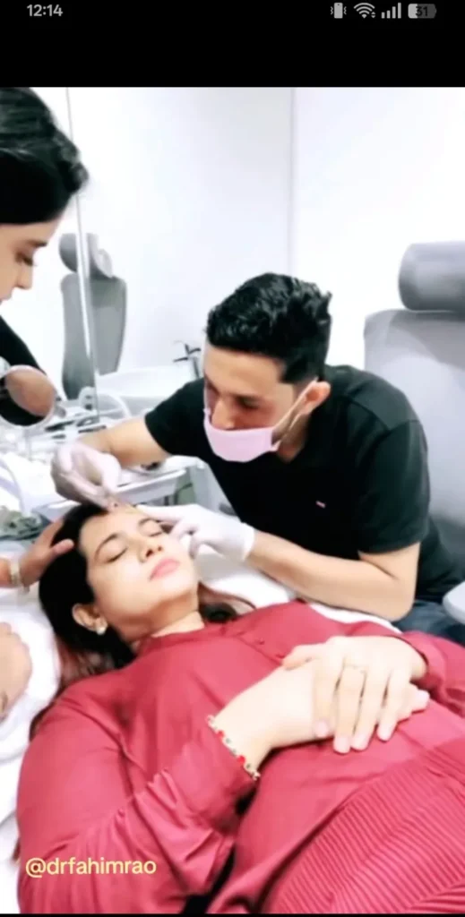 Professional Injectable Facial Aesthetic Procedure