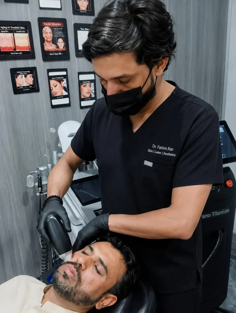 Microneedling Treatment Combined with IV Therapy