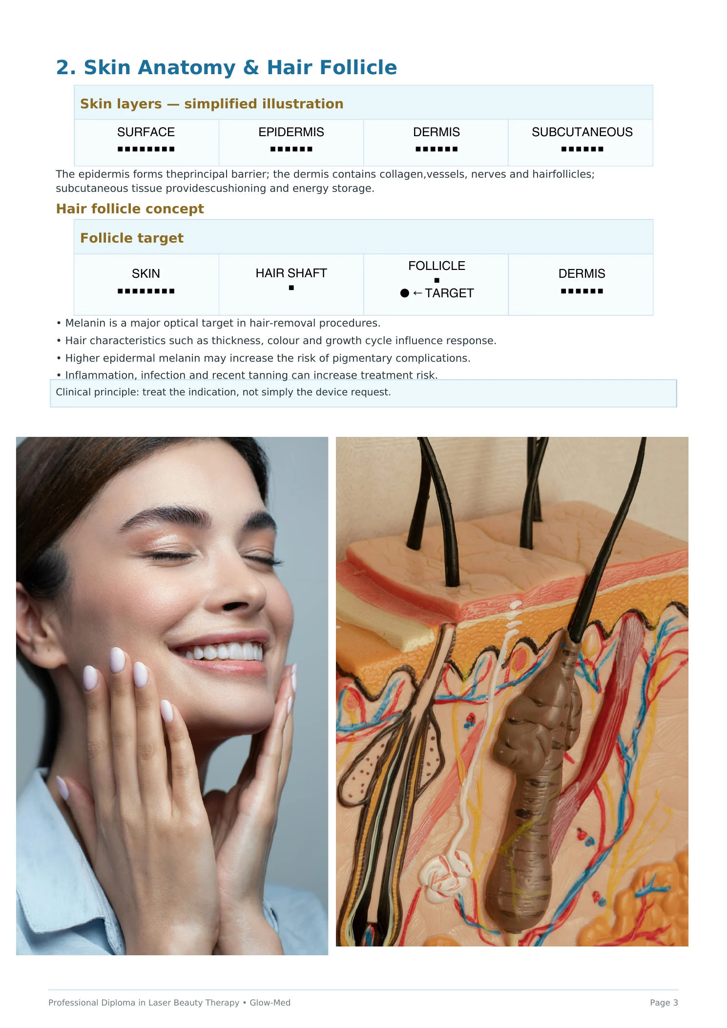 Professional Diploma in Laser Beauty Therapy - page 4