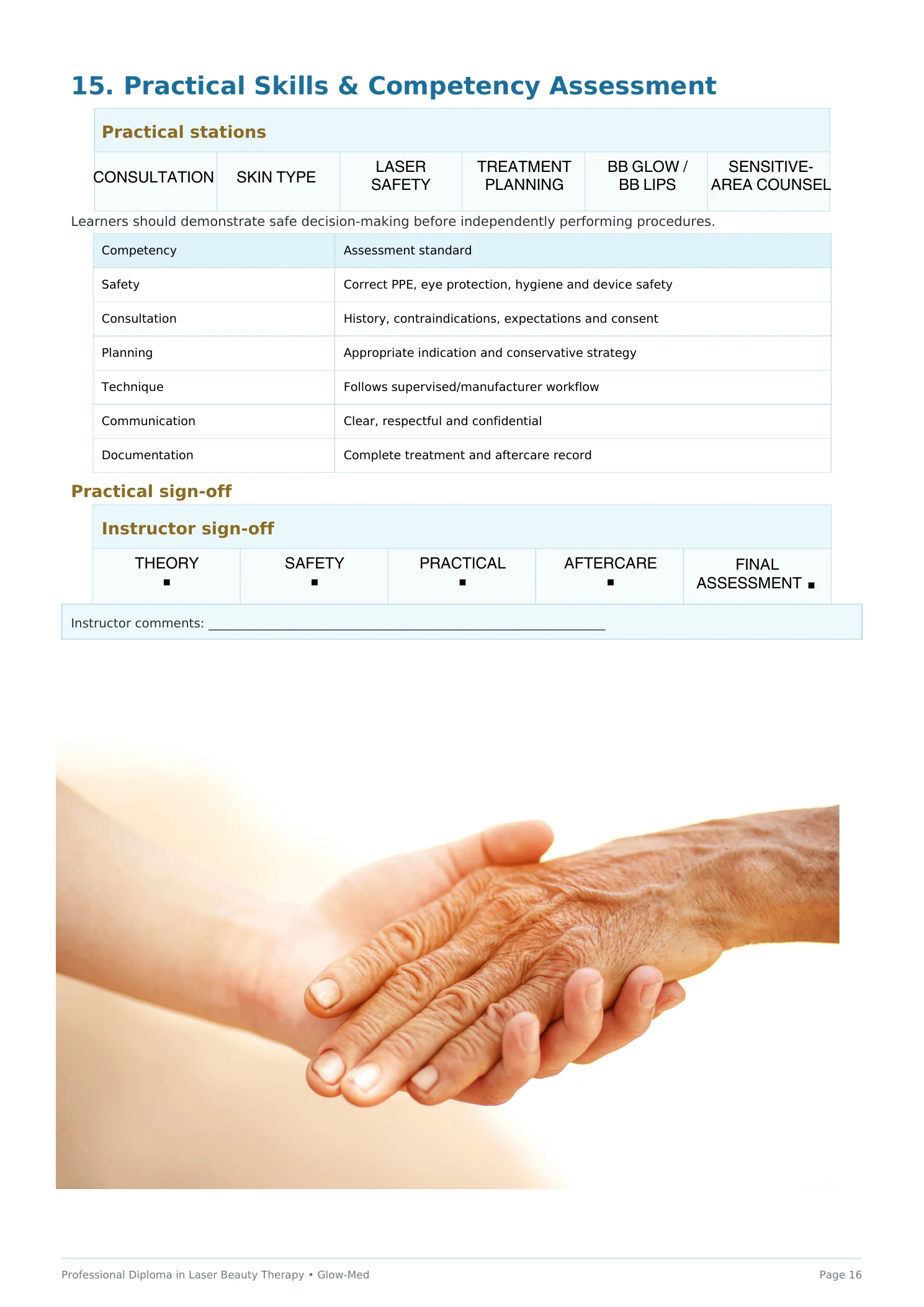 Professional Diploma in Laser Beauty Therapy - page 17